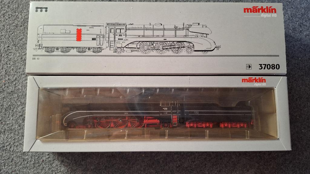marklin 37080 insider stoomloc digital met geluidfuncties, Ophalen, Wisselstroom, Locomotief, Nieuw
