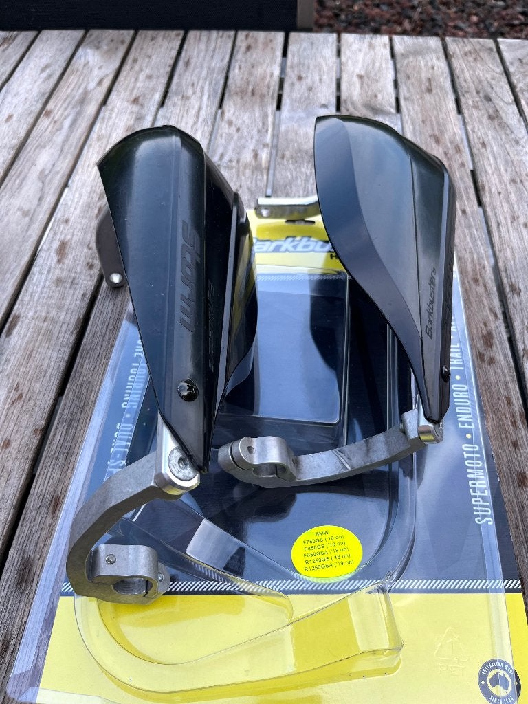 BMW R1250GS+A, F850GS+A,F750GS Barkbusters, Ophalen of Verzenden, Gebruikt