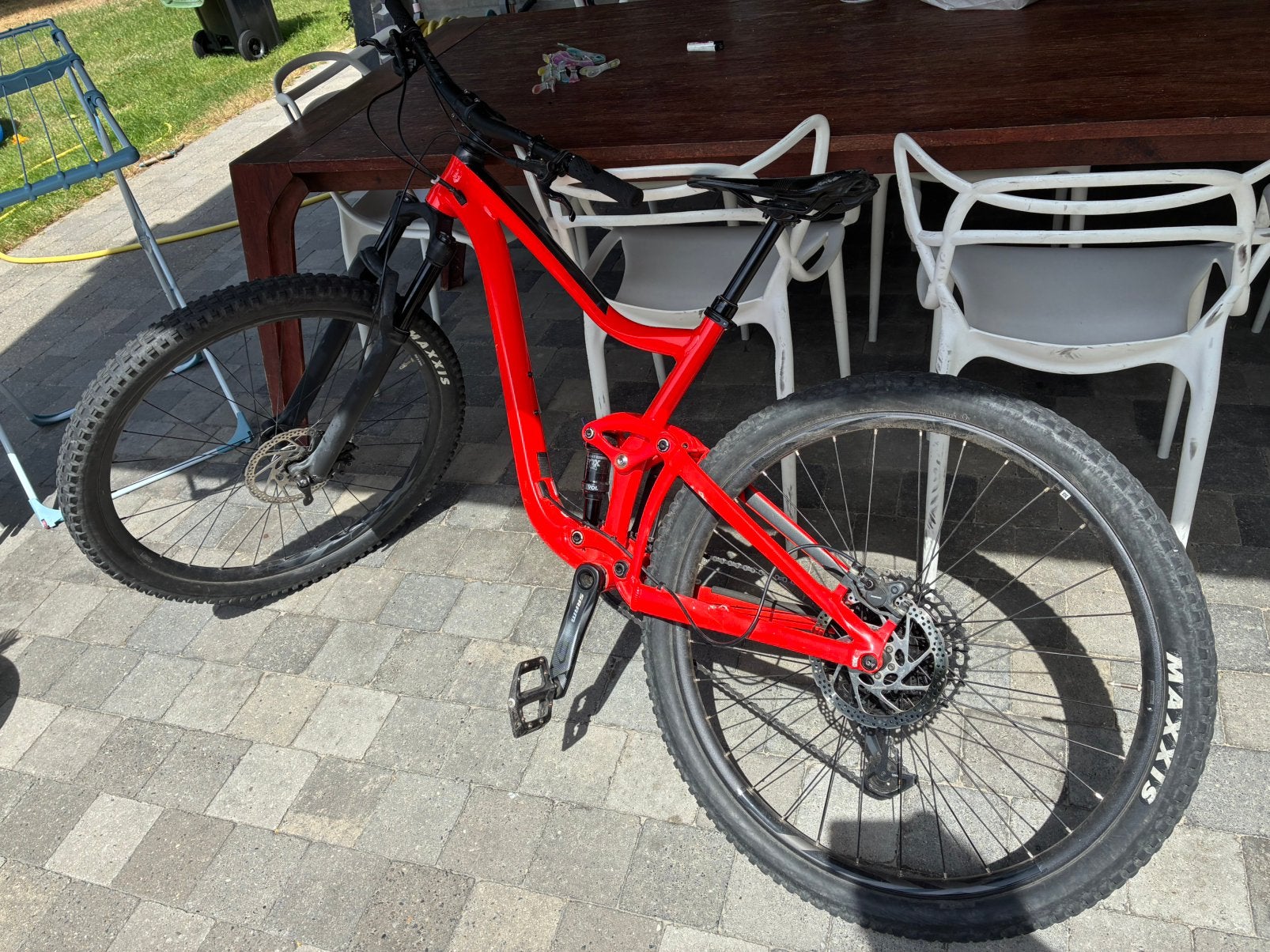 Giant trance maat m, Vélos & Vélomoteurs, Vélos | VTT & Mountainbikes, Comme neuf, Hommes, Giant, 49 à 53 cm, VTT tout suspendu