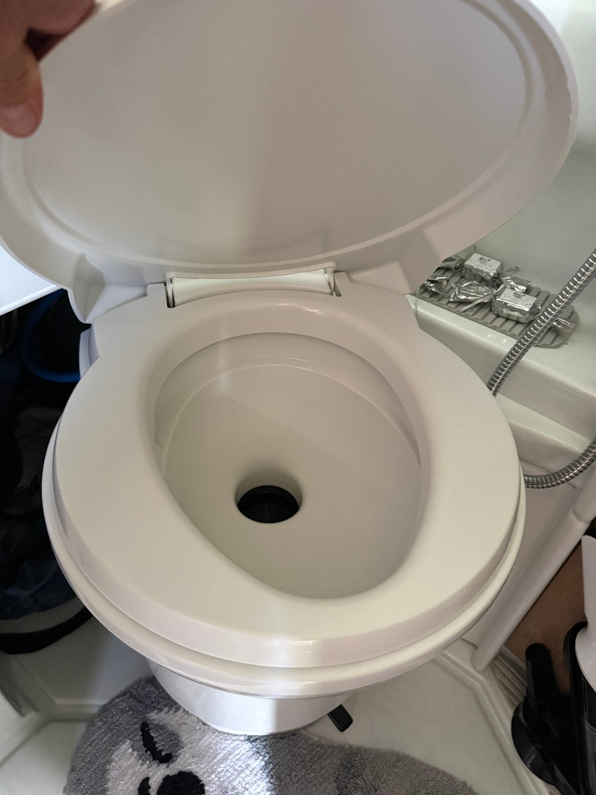 Wc thetford, Enlèvement, Comme neuf