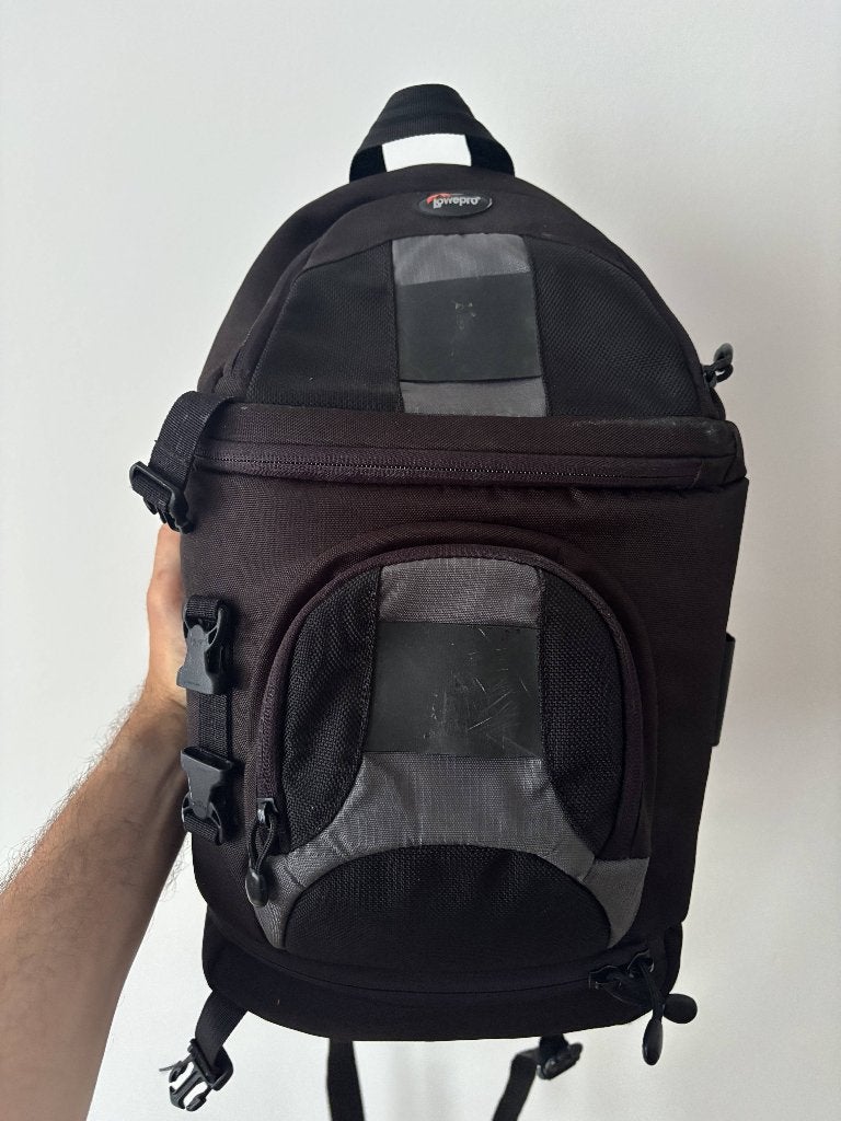 Sac photo Lowepro SlingShot 200AW, Audio, Tv en Foto, Foto | Cameratassen, Slingtas, Ophalen of Verzenden, Zwart, Zijvakken