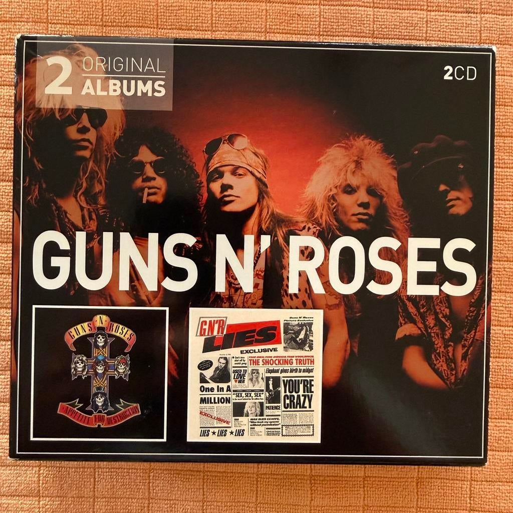 Dubbel cd Guns N’ Roses, Ophalen of Verzenden, Zo goed als nieuw