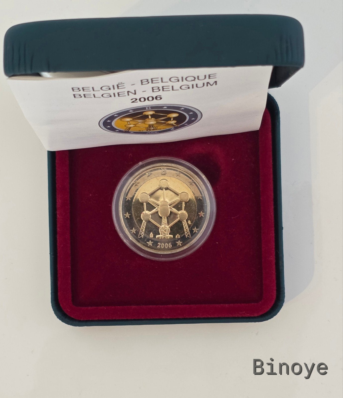 2€ Belgique 2006 Proof – Atomium – Tirage 3 000, Ophalen of Verzenden, België, 2 euro