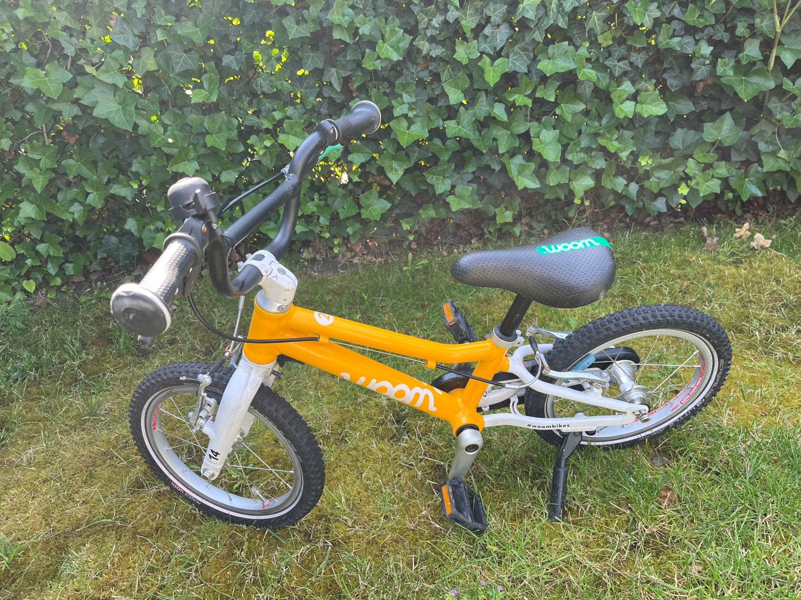 Woom 2 kinderfiets, Fietsen en Brommers, Ophalen, Gebruikt, Minder dan 16 inch