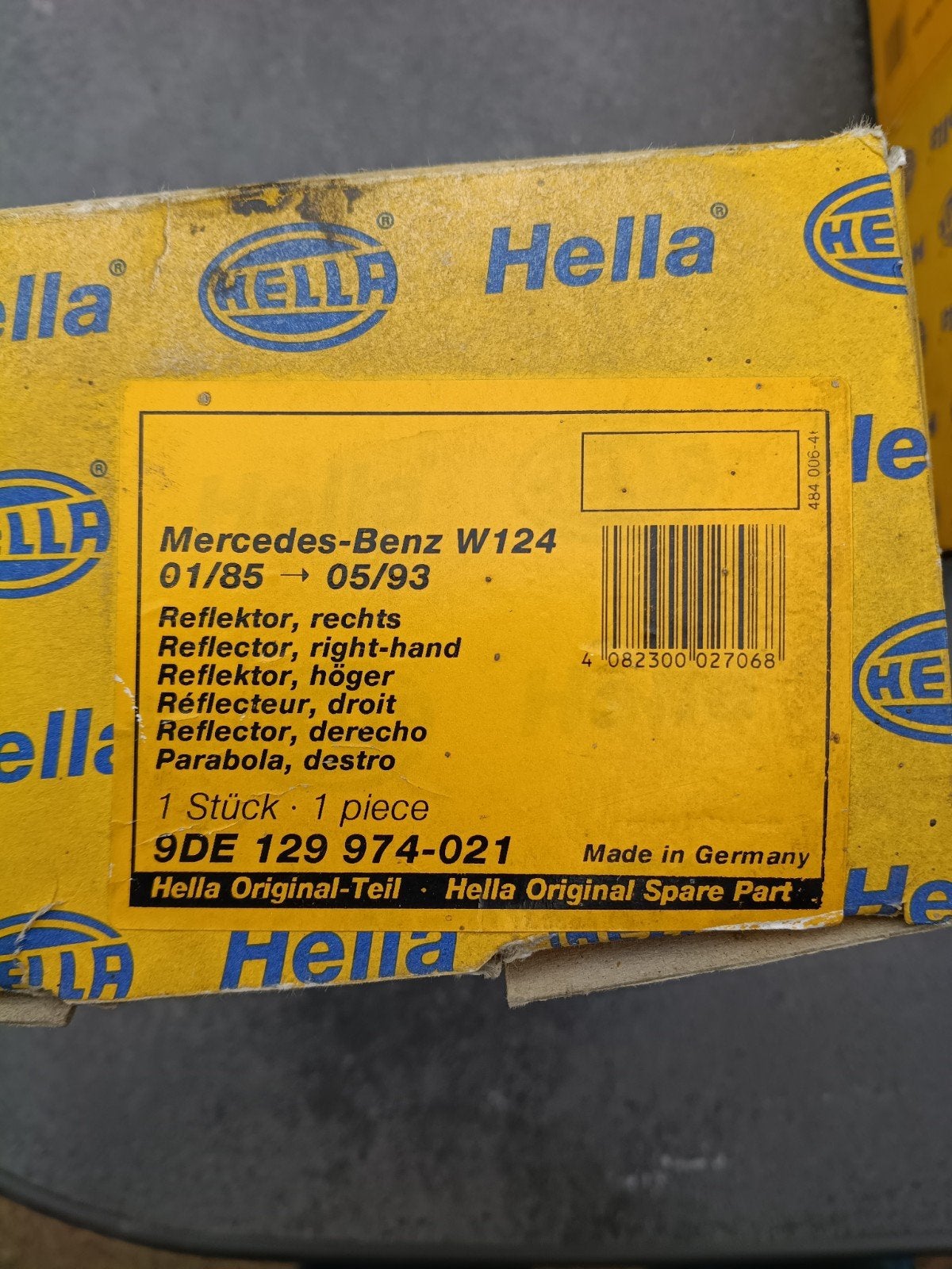 Mercedes W124 Hella L+R NOS, Ophalen of Verzenden, Mercedes-Benz