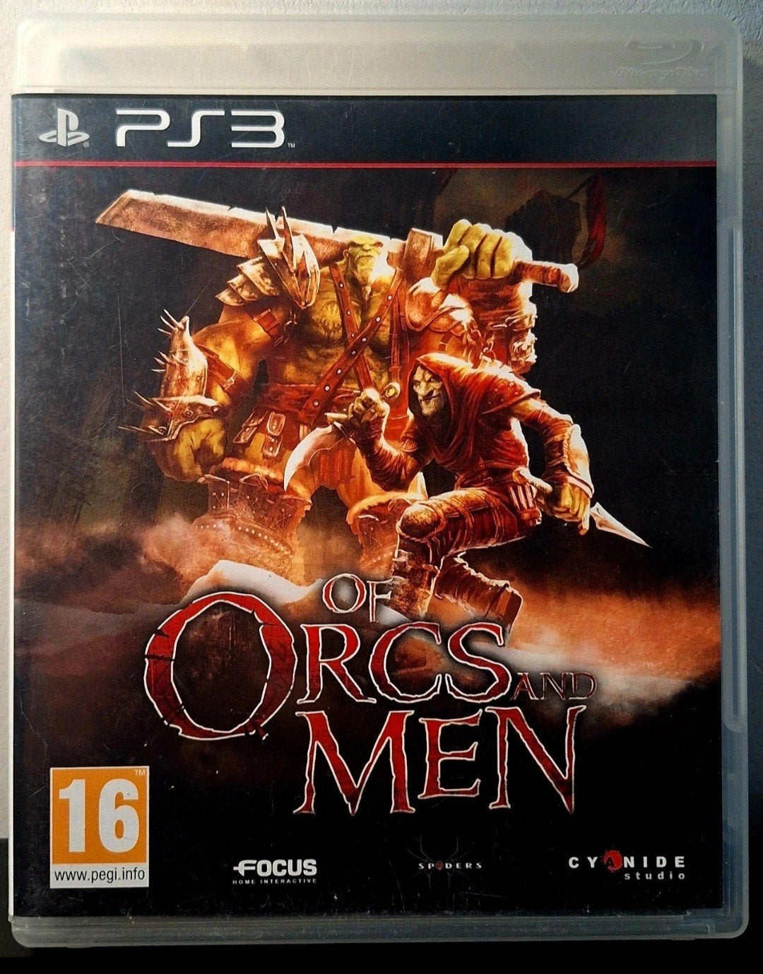 PS3 Des Orques et des Hommes, Consoles de jeu & Jeux vidéo, Enlèvement ou Envoi, Comme neuf, À partir de 16 ans