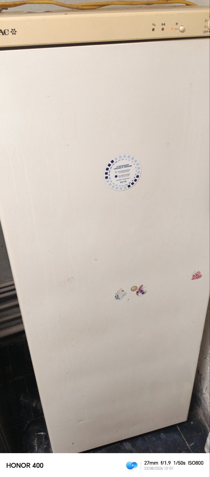 Congélateur, Electroménager, Enlèvement, Congélateur
