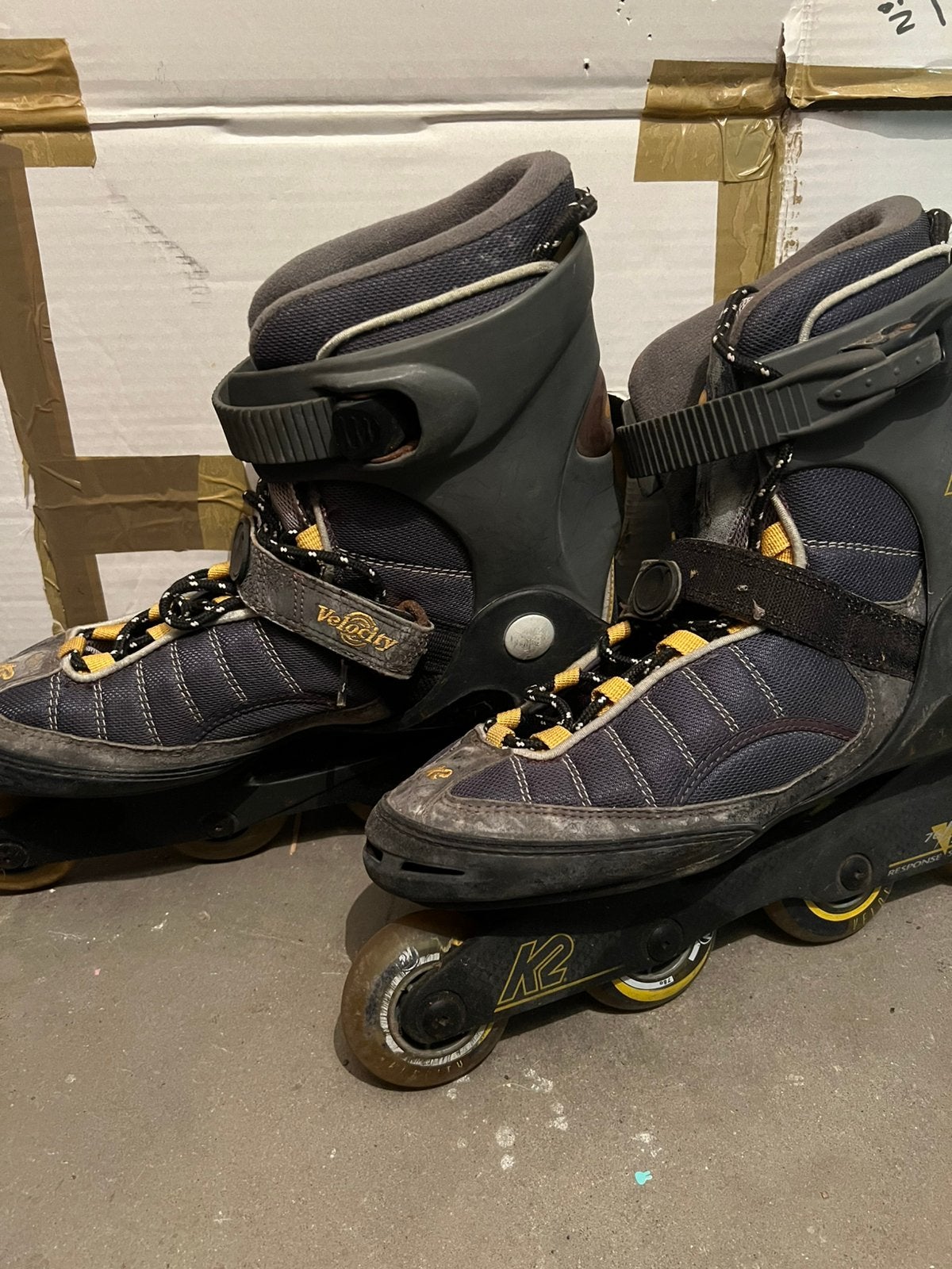 Rollers en ligne K2 Velocity Pointure 46, Sports & Fitness, Patins à roulettes alignées, Enlèvement, Comme neuf, K2