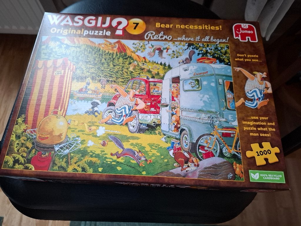 Puzzul wasgij nr 7., Enlèvement, 500 à 1500 pièces, Utilisé, Puzzle