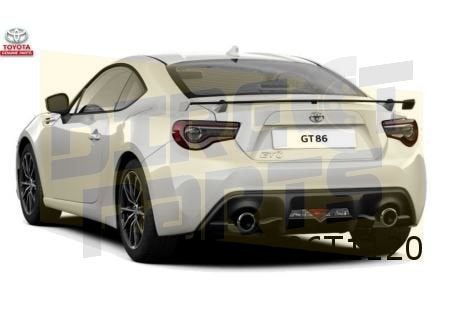 Toyota GT86 Coupe (7/12-6/20)  (ZN6) achterklep (indien lage, Verzenden, -, Nieuw, Toyota
