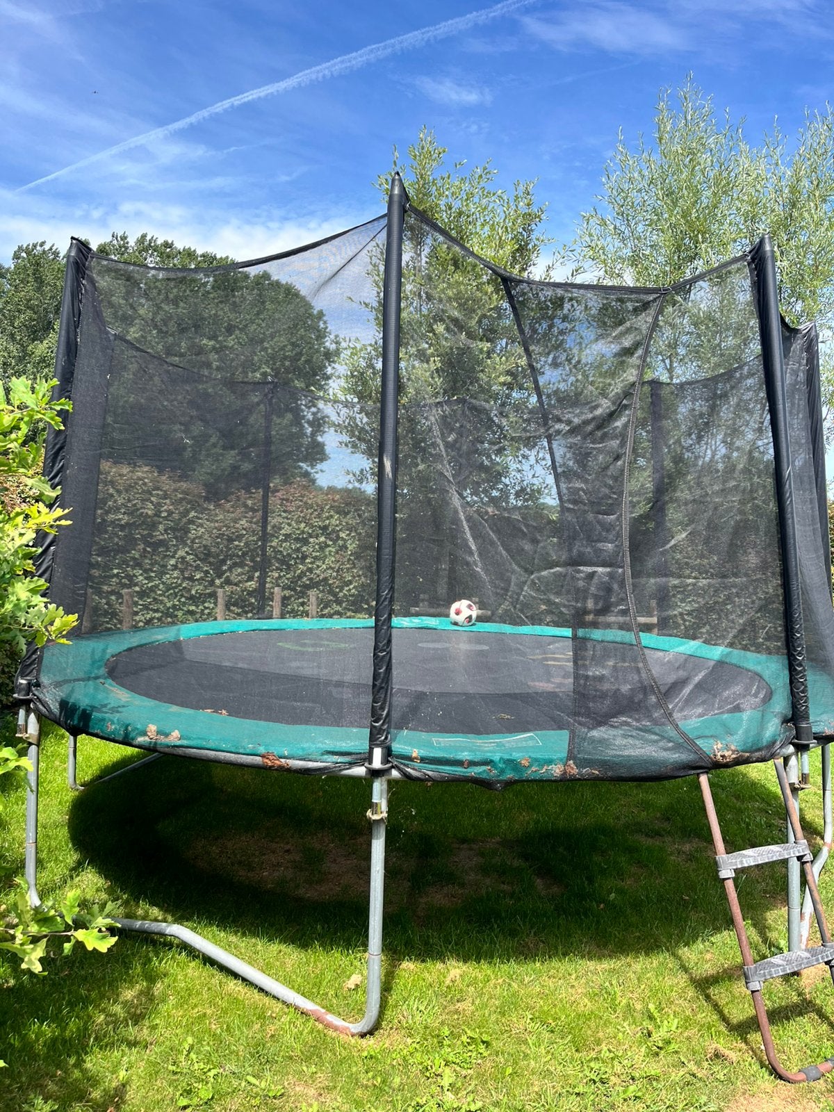 Trampoline Berg 4,3m, Ophalen, Gebruikt