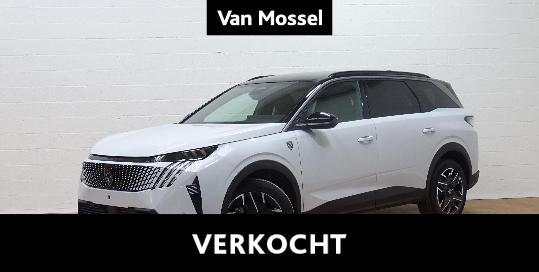 Peugeot 5008 1.2 HYBRID 145 GT +pano dak+ 7 seats, Auto's, Stof, Gebruikt, Bedrijf, 5 deurs