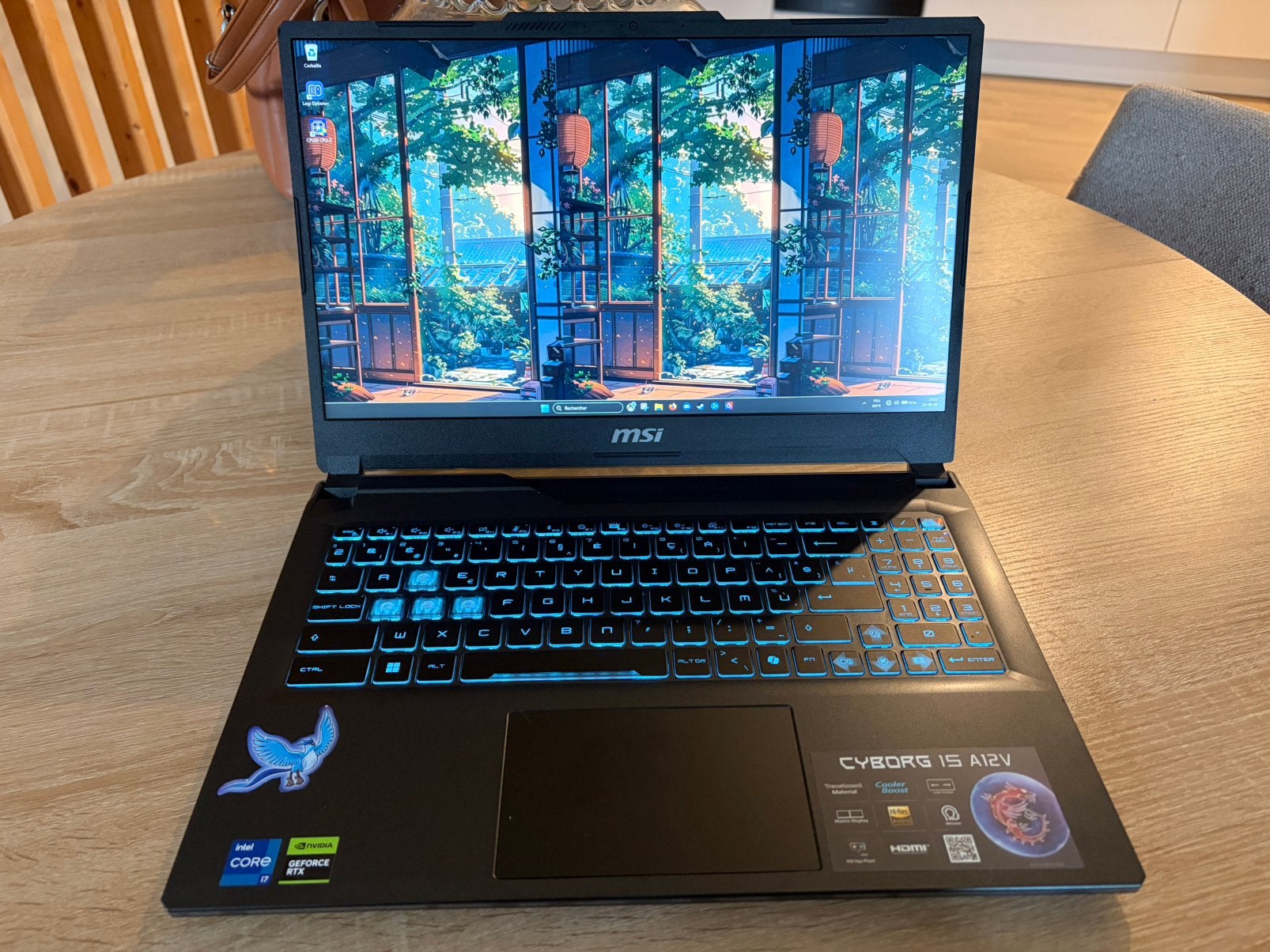 Ordinateur portable MSI, Comme neuf, Gaming, SSD, Azerty