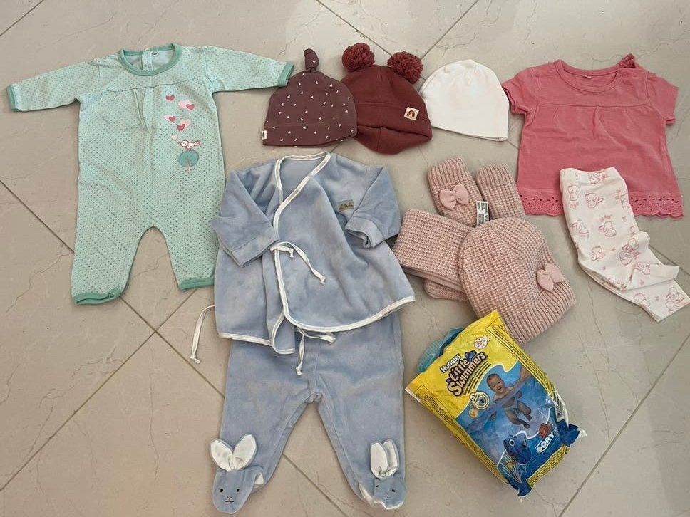 Babypakketje meisje, Kinderen en Baby's, Babykleding | Maat 50, Ophalen, Zo goed als nieuw, Meisje