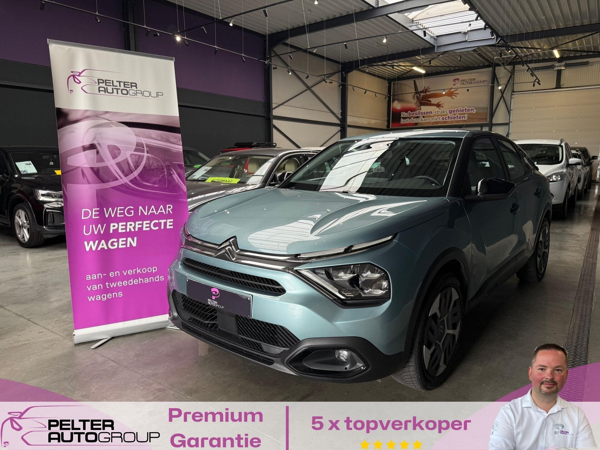 Citroen C4 1.2 PureTech Feel GPS Camera CarPlay, Auto's, Citroën, 0 kg, USB, 1199 cc, Bedrijf