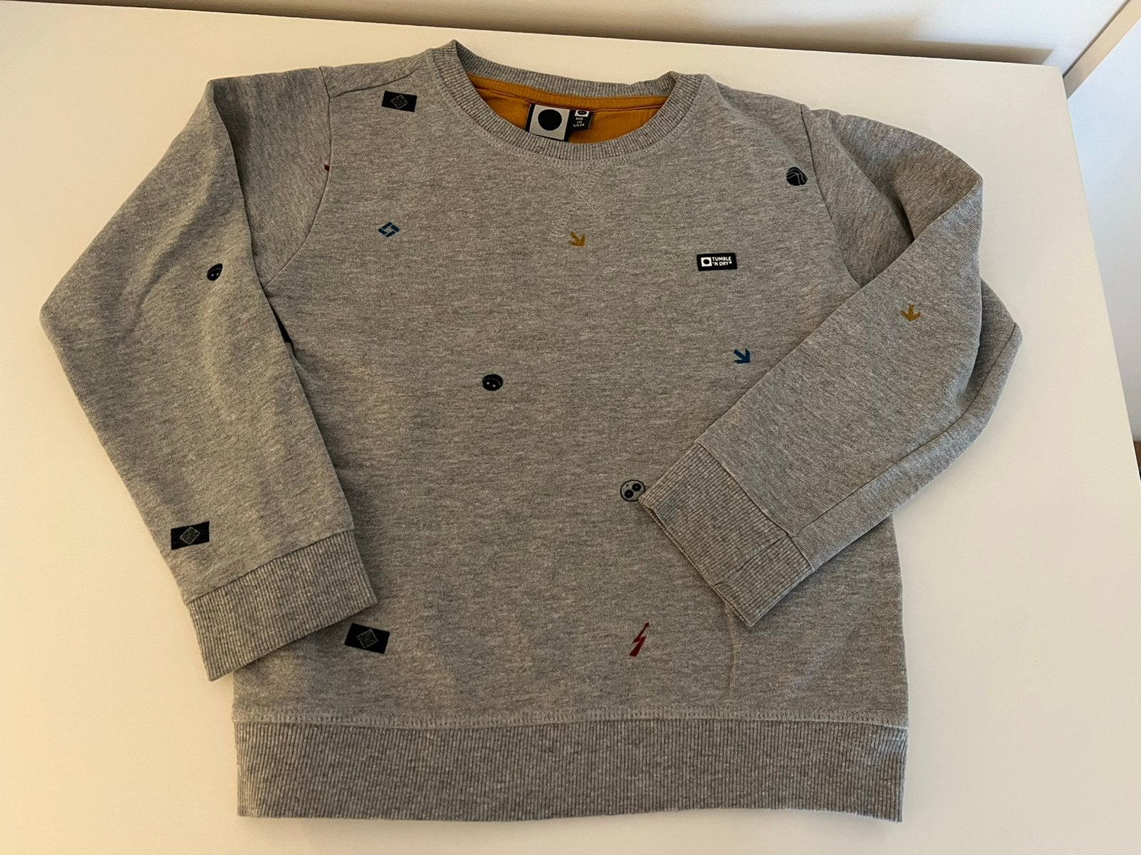 Super toffe swaeter 5/6 jaar, Ophalen of Verzenden, Zo goed als nieuw, Jongen, Shirt of Longsleeve