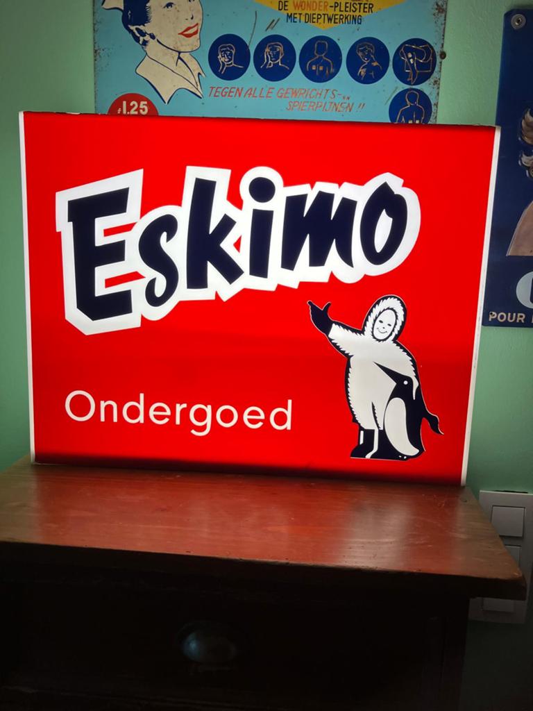 Lichtbak eskimo, Verzamelen, Ophalen, Zo goed als nieuw
