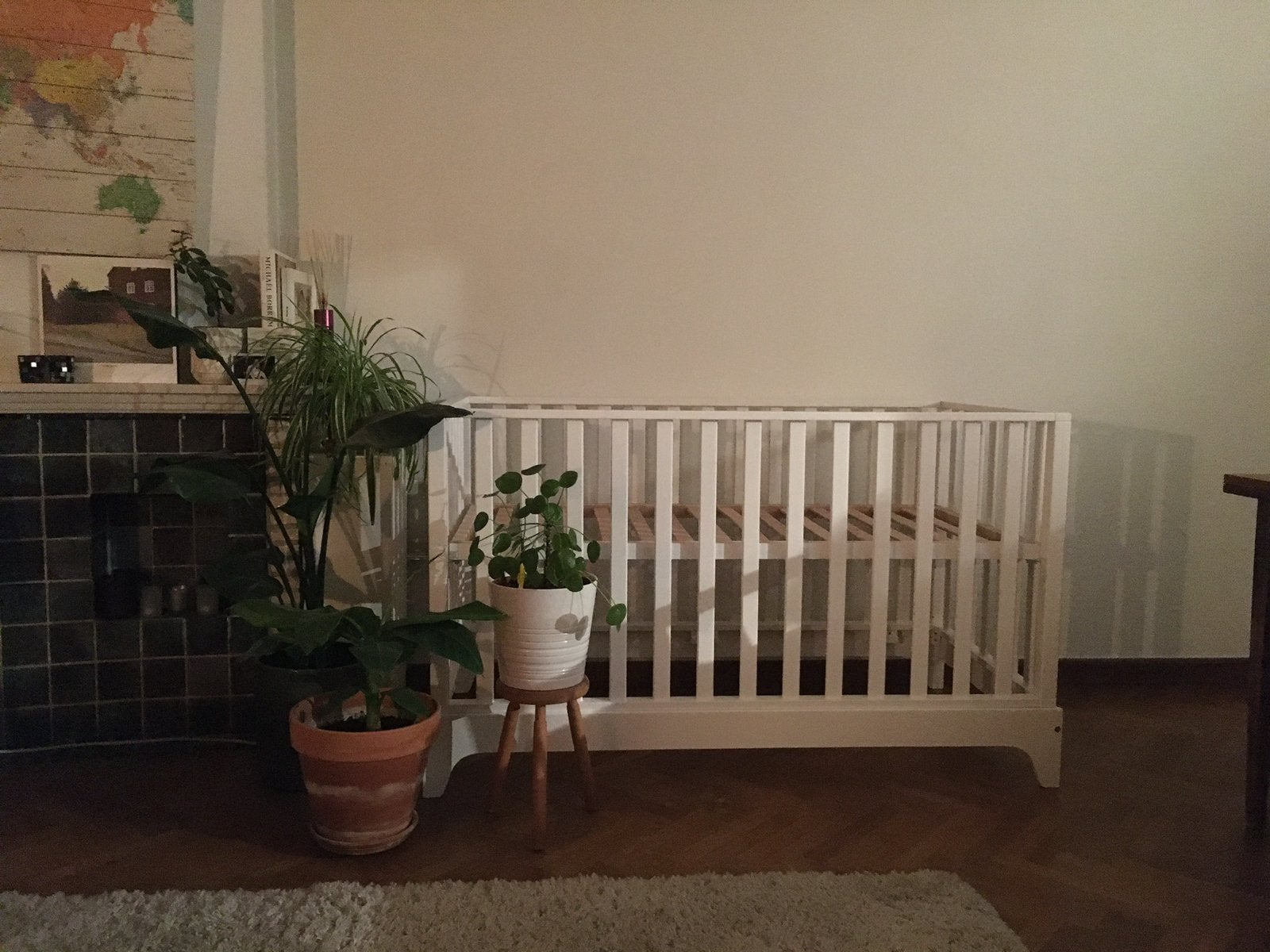 Meegroeibed Childwood + Aerosleep matras en beschermer, Moins de 70 cm, Sommier à lattes, Enlèvement, Utilisé