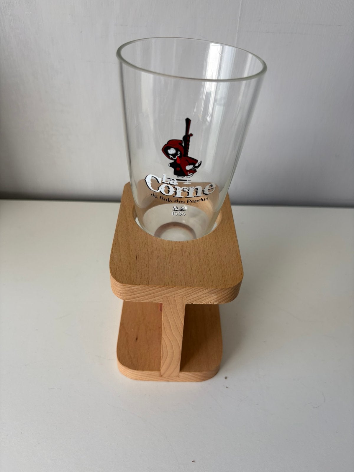 Glas „LA CORNE”, Ophalen of Verzenden, Nieuw