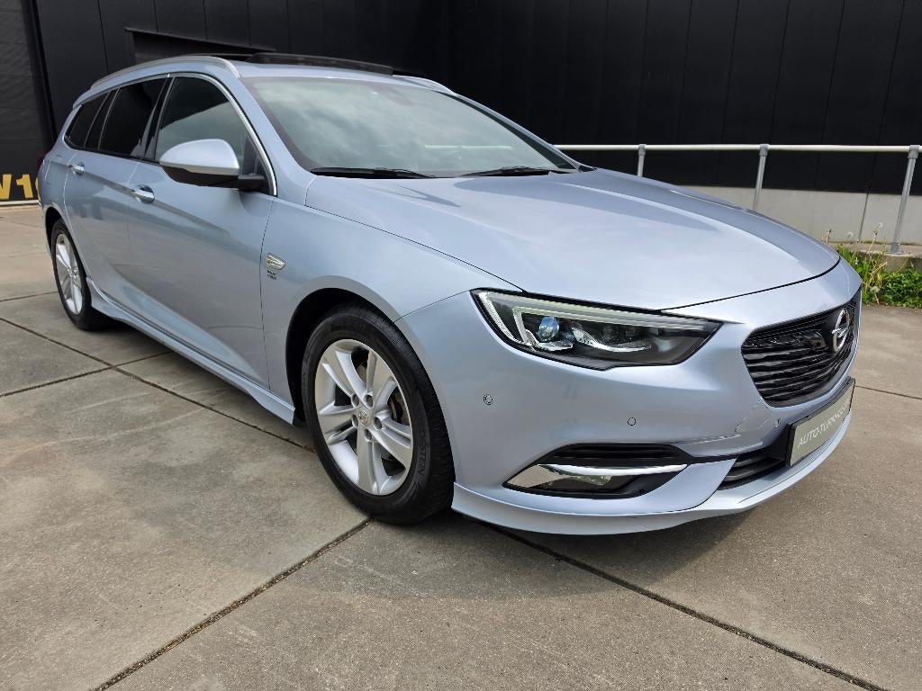 Opel Insignia Sport Tourer 1.5 Turbo OPC Line Automaat Full, Auto's, 730 kg, Blauw, Bedrijf, 5 deurs