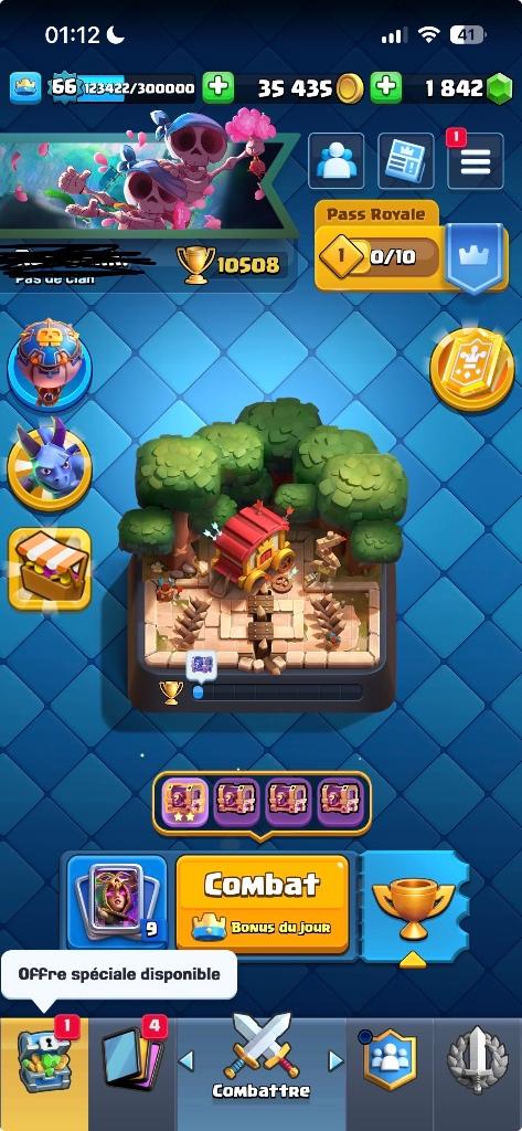 Compte clash royale, Neuf, Online, Enlèvement ou Envoi, 1 joueur