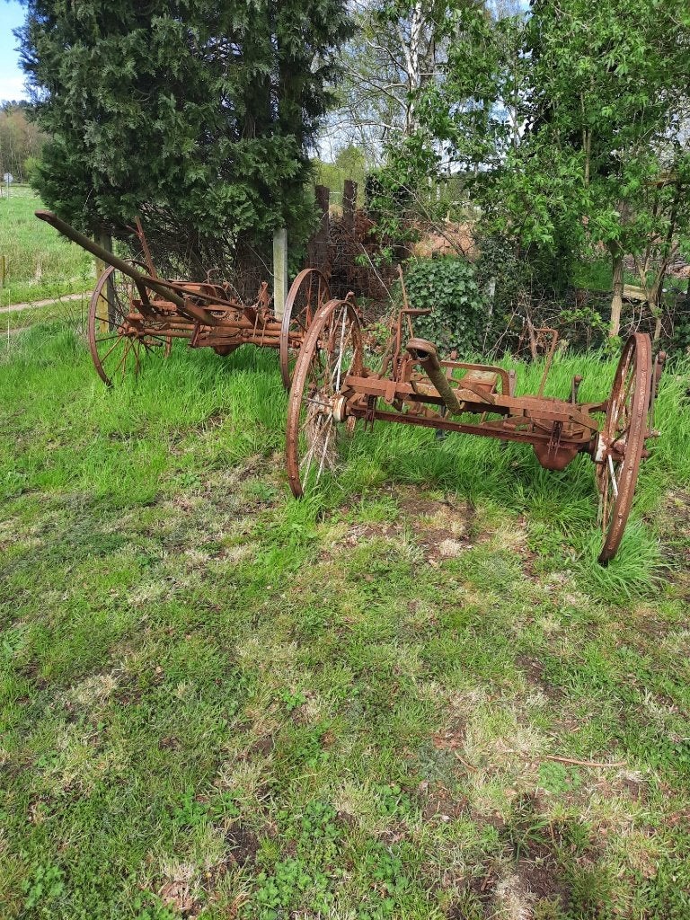 Vorkjesschudder en hooiwagen, Ophalen, Veehouderij