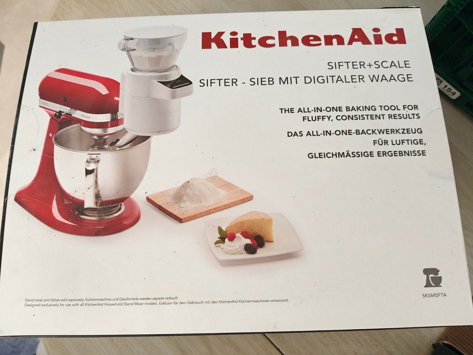 KitchenAid 5KSMSFTA, Enlèvement