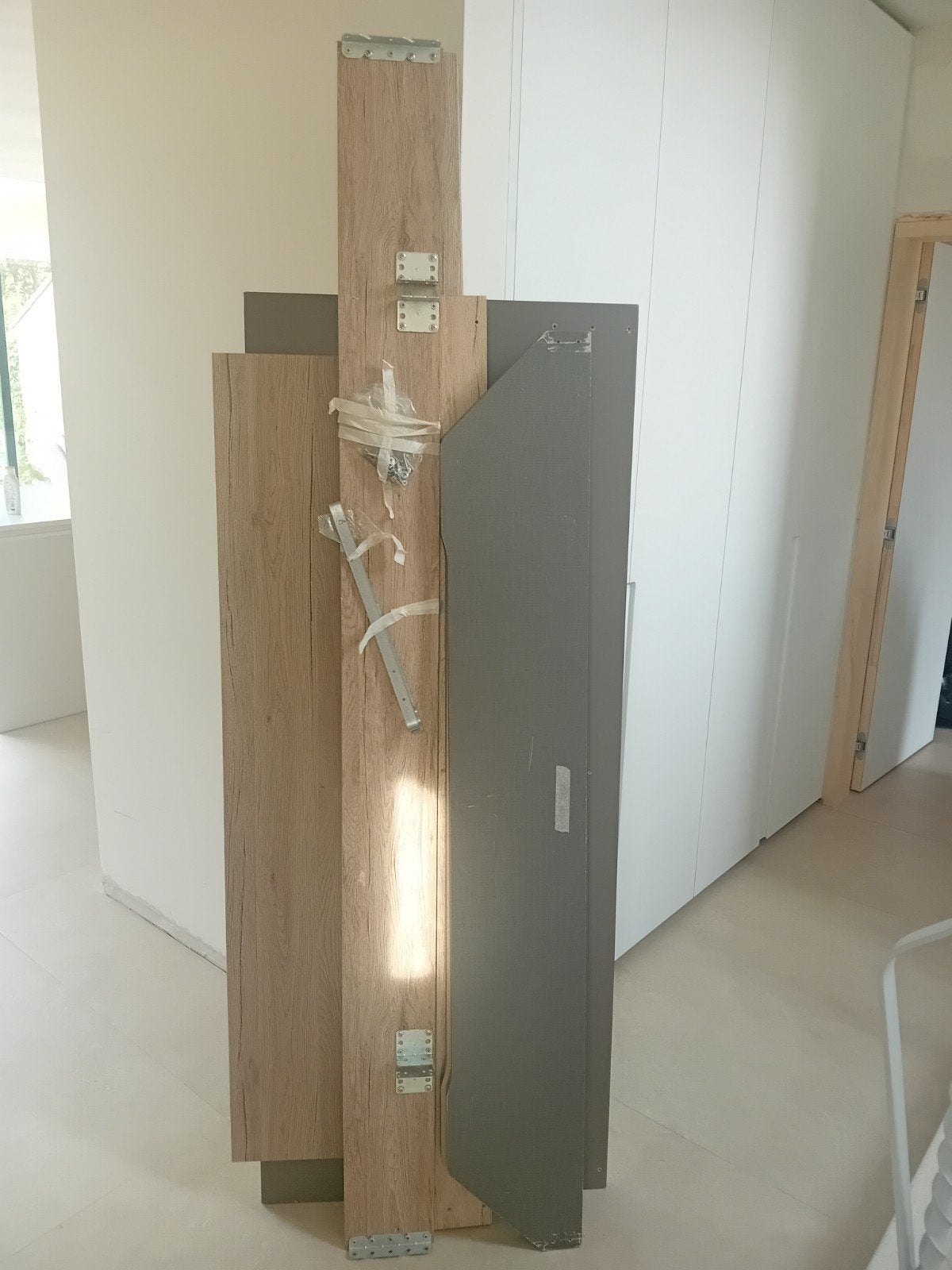 bedframe 1.60m, Huis en Inrichting, Slaapkamer | Bedden, Ophalen, Gebruikt, Hout