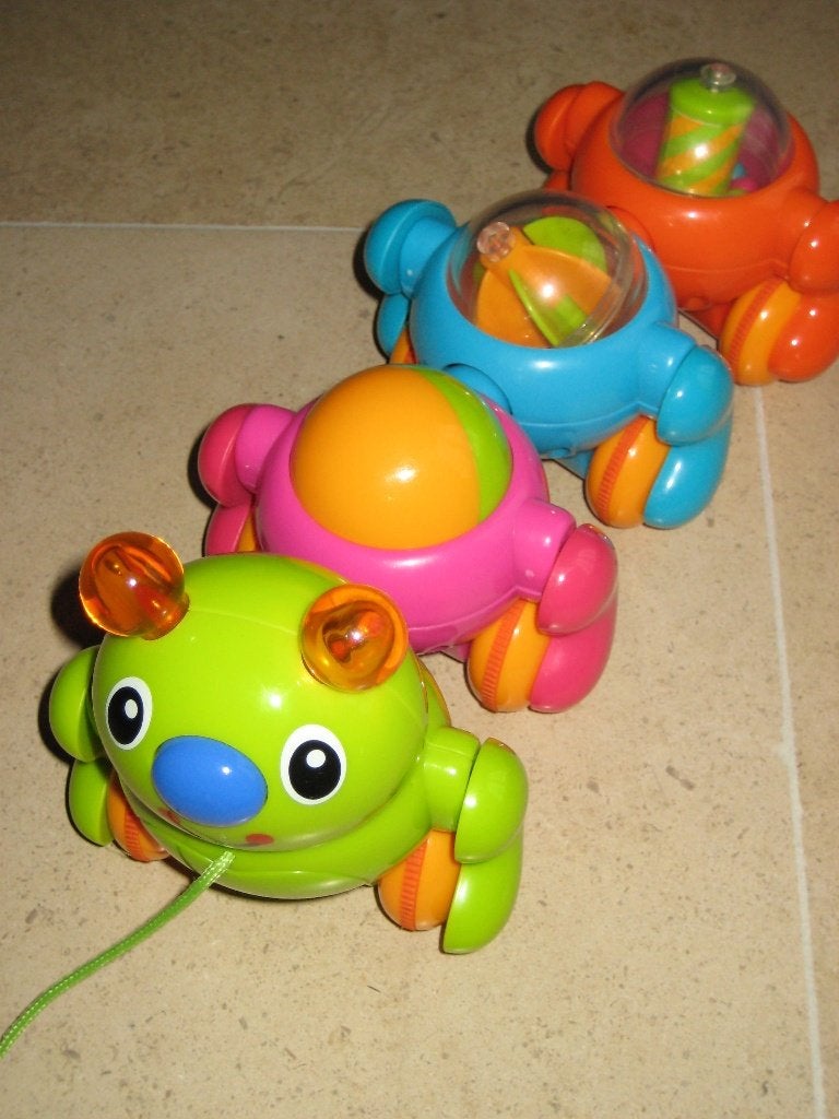 Rups met trektouwtje en flikkerende oortjes, Ophalen of Verzenden, Zo goed als nieuw, Overige typen, Met licht