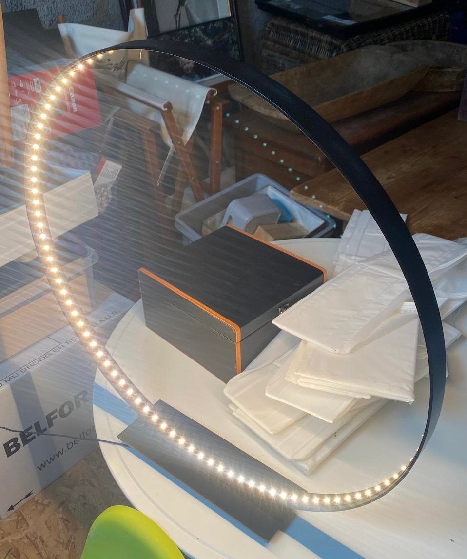 Le Deun Luminaire Paris classic circle lamp, Huis en Inrichting, Lampen | Vloerlampen, Ophalen of Verzenden, Zo goed als nieuw
