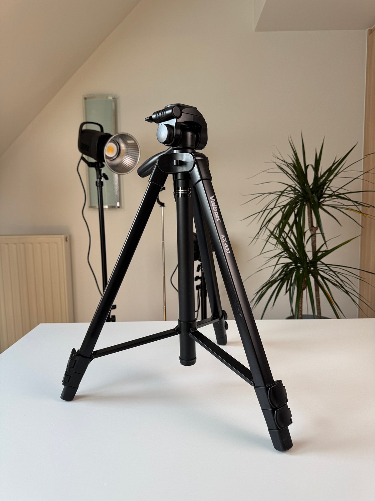 Statief voor camera, Audio, Tv en Foto, Ophalen, Gebruikt