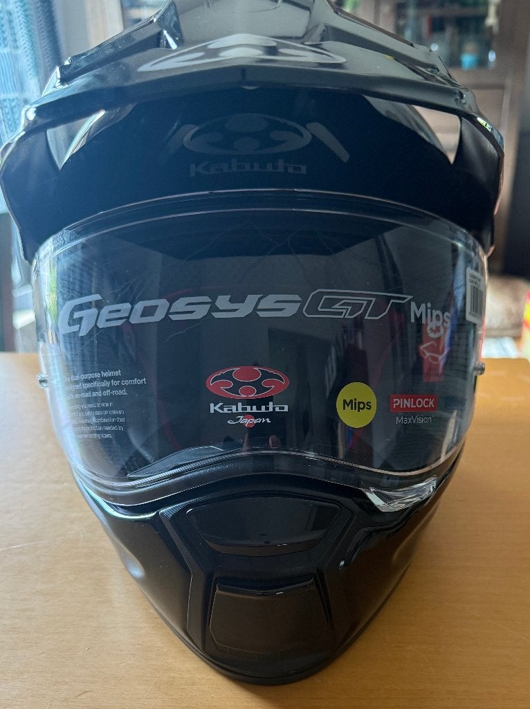 Nouveau casque Kabuto Geosys G MIPS - taille L - noir, Motos, Autres marques, Neuf, avec ticket, Hommes, L