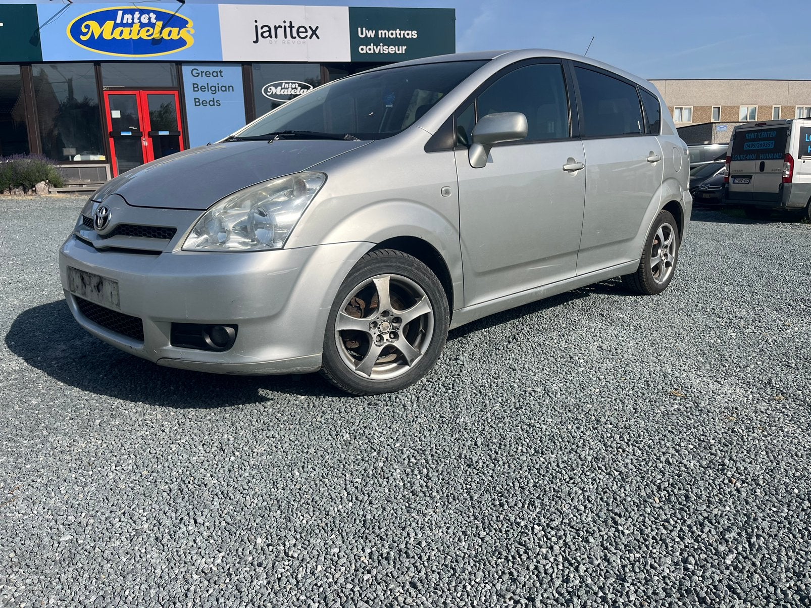 Toyota Corolla-Verso 2.2 Diesel ⛽️ 7P, Autos, Argent ou Gris, Entreprise, 7 places, Boîte manuelle