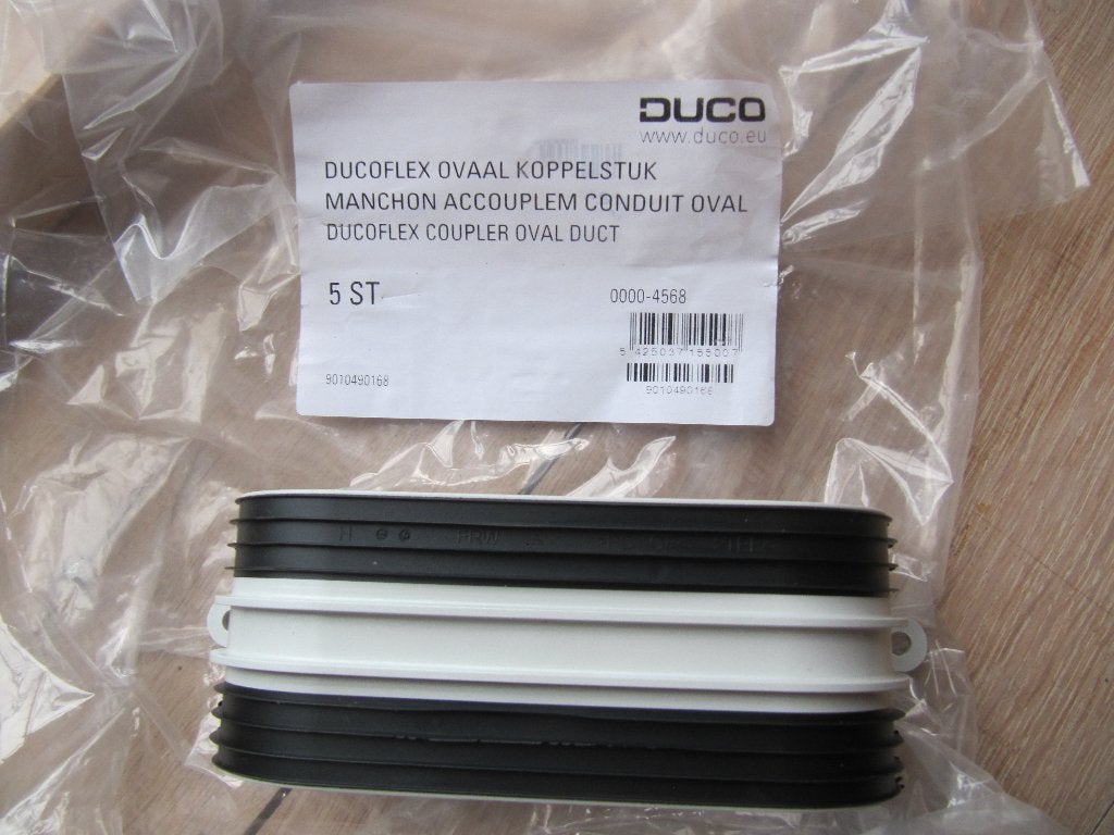 conduit oval DUCO, Bricolage & Construction, Enlèvement ou Envoi, Neuf, Ventilateur et Extracteur