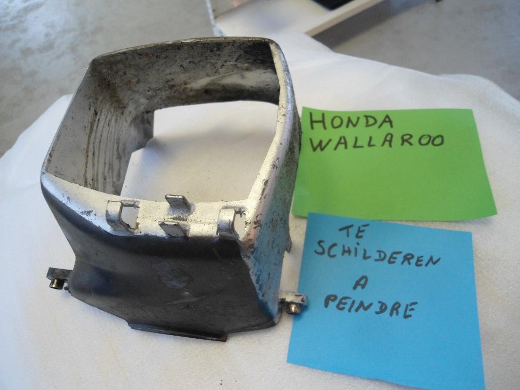 Honda wallaroo : koelkap om te schilderen, Fietsen en Brommers, Ophalen, Gebruikt, Blok, Honda wallaroo