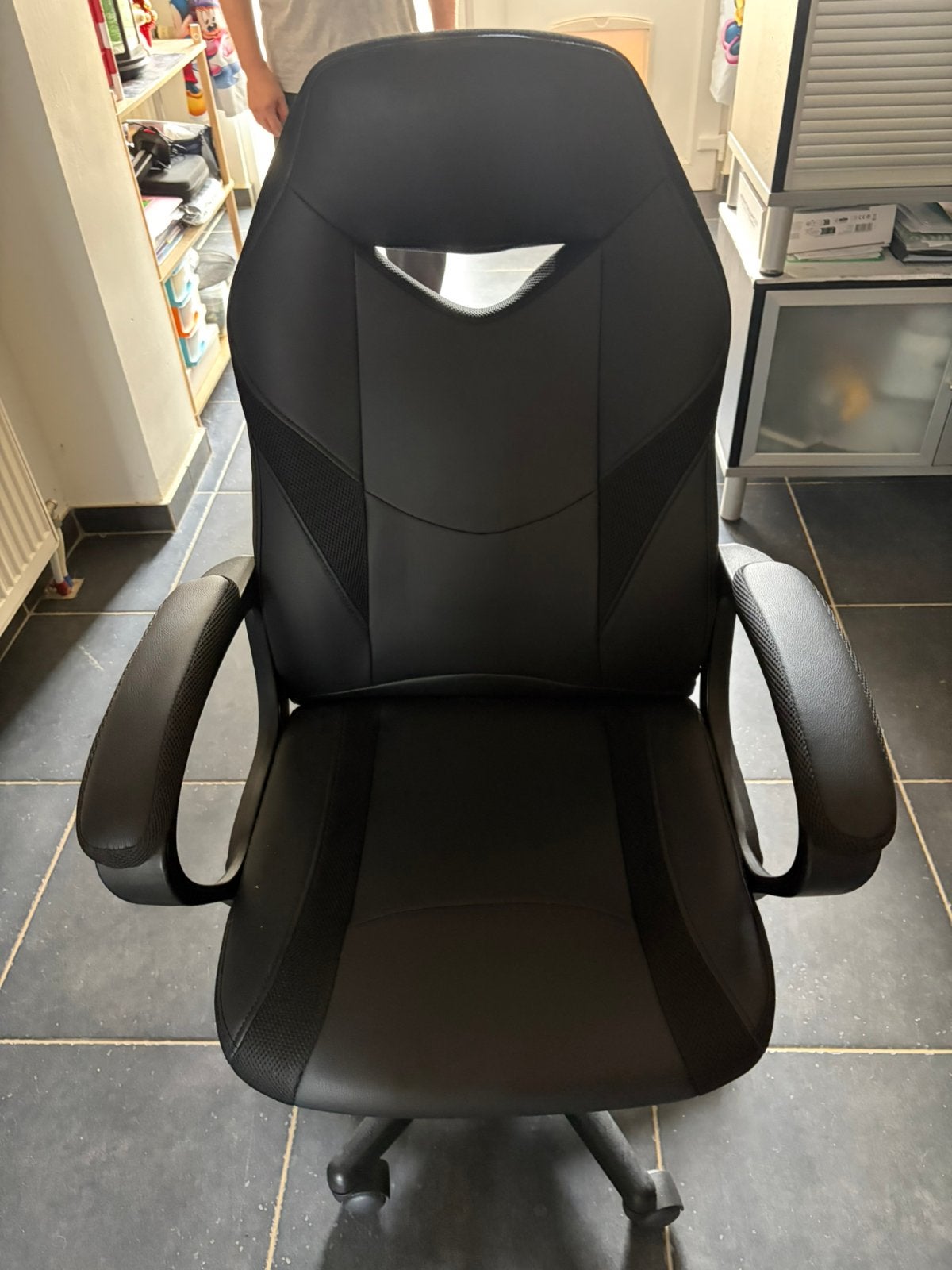 Bureau stoel te koop niewe zwart, Huis en Inrichting, Bureaustoelen, Ophalen, Zwart, Nieuw, Gaming bureaustoel