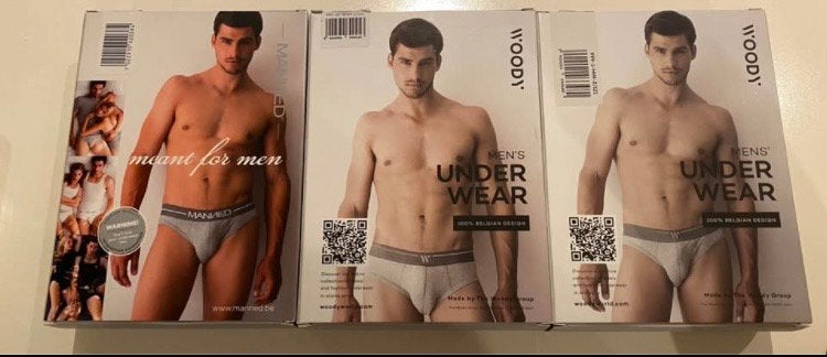 3x 2 slips Woody - Nieuw - Maat L, Collections, Photos & Gravures, Enlèvement ou Envoi, Neuf