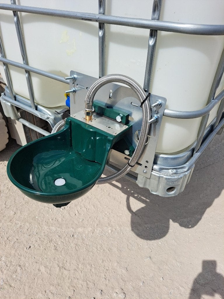 Mobiel waterreservoir 1000L–Ideaal voor in weide, schuilhok, Weidegang, 2 of 3 paarden of pony's