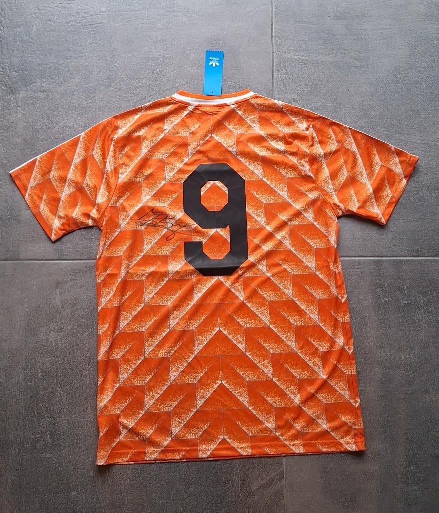 Shirt / voetbaltrui met handtekening # John Bosman Oranje 88, Verzenden, Nieuw, Shirt