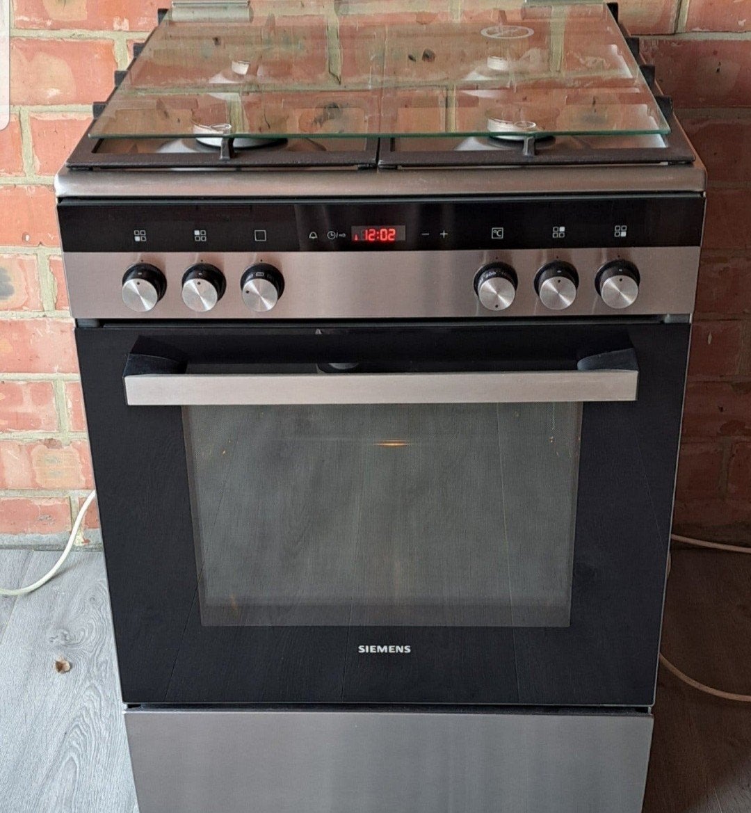 gasfornuis met elektrische oven siemens, Elektronische apparatuur, Ophalen