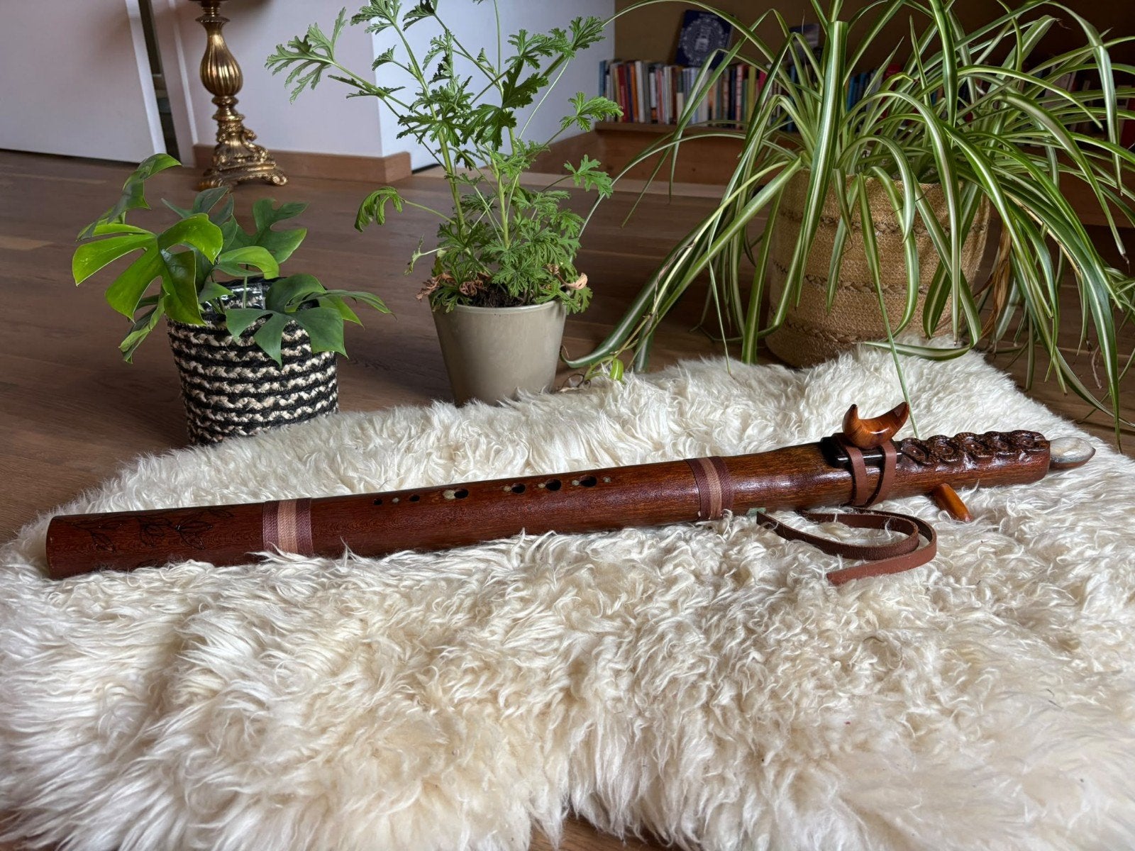 Native American Style Flute in Bb, Ophalen of Verzenden
