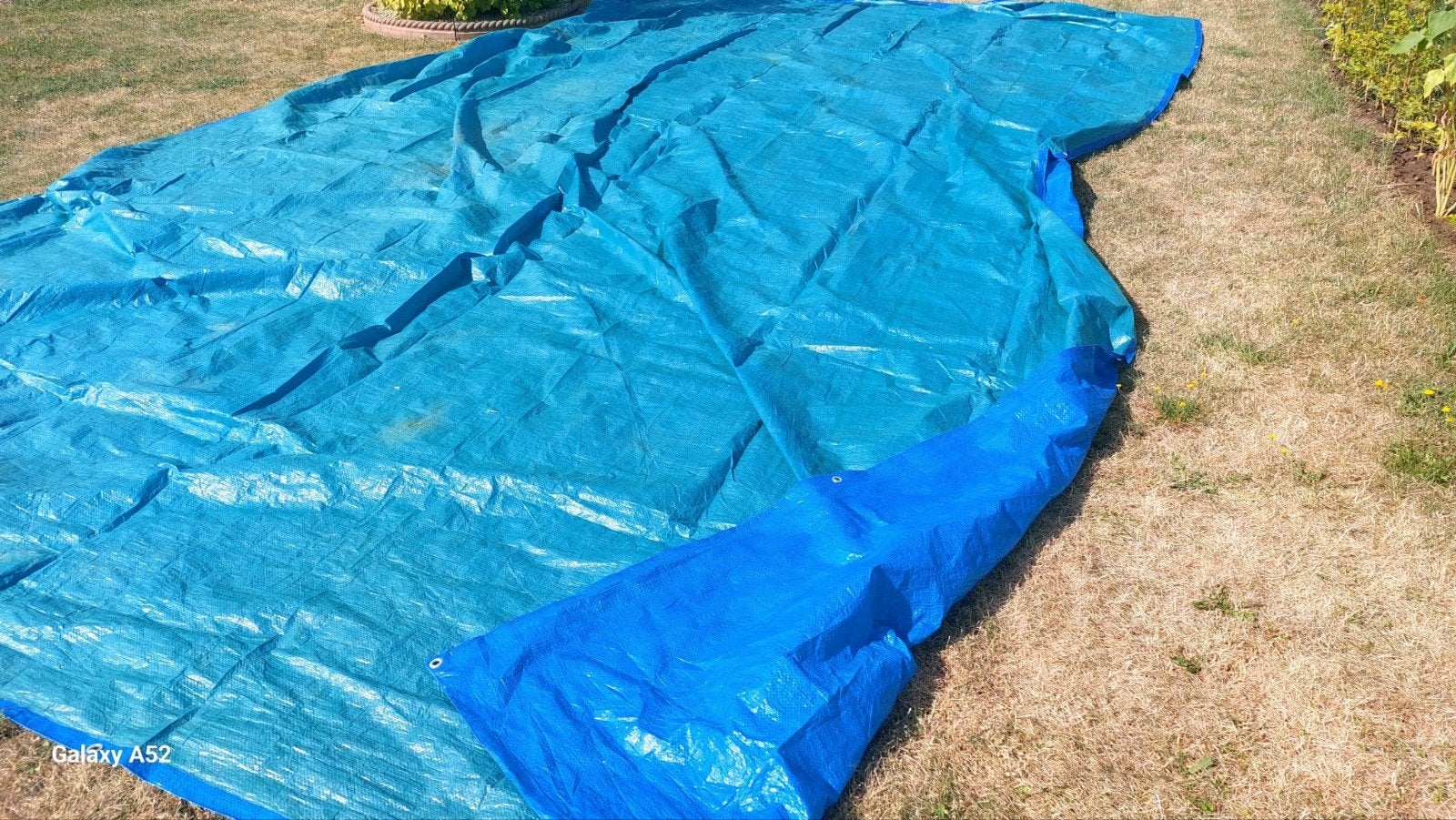 afdekzeil 4x8m, Tuin en Terras, Zand, Ophalen