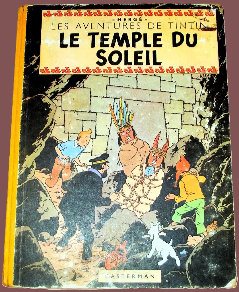 TINTIN Le temple du soleil, Livres, BD, Une BD, Enlèvement ou Envoi, Utilisé, Hergé.