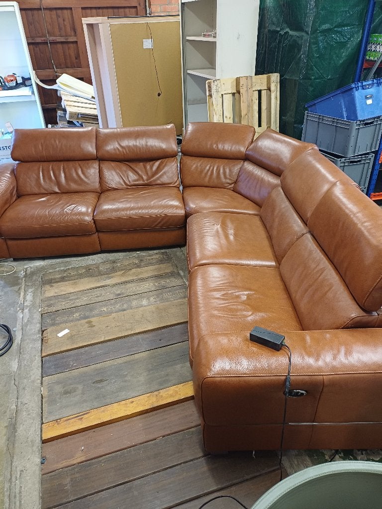 Zetel, Huis en Inrichting, Ophalen, Gebruikt, Leer