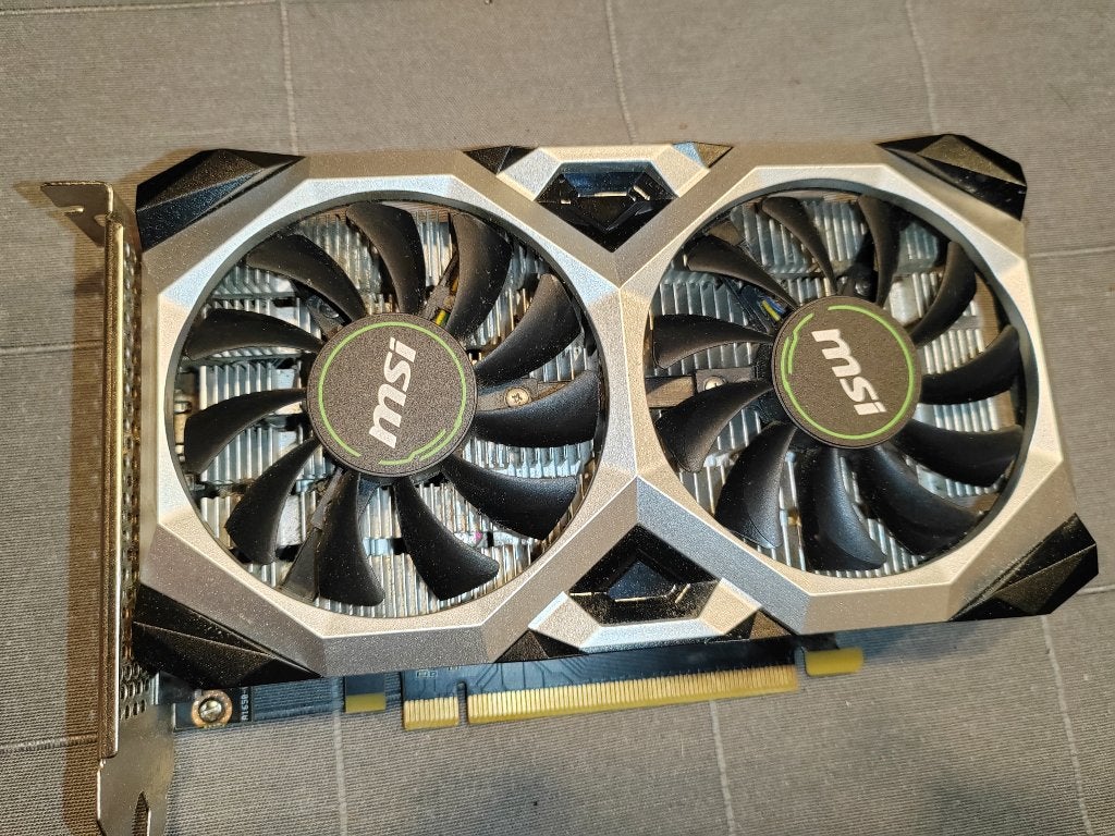 Msi gforce gtx1650, Ophalen, Gebruikt