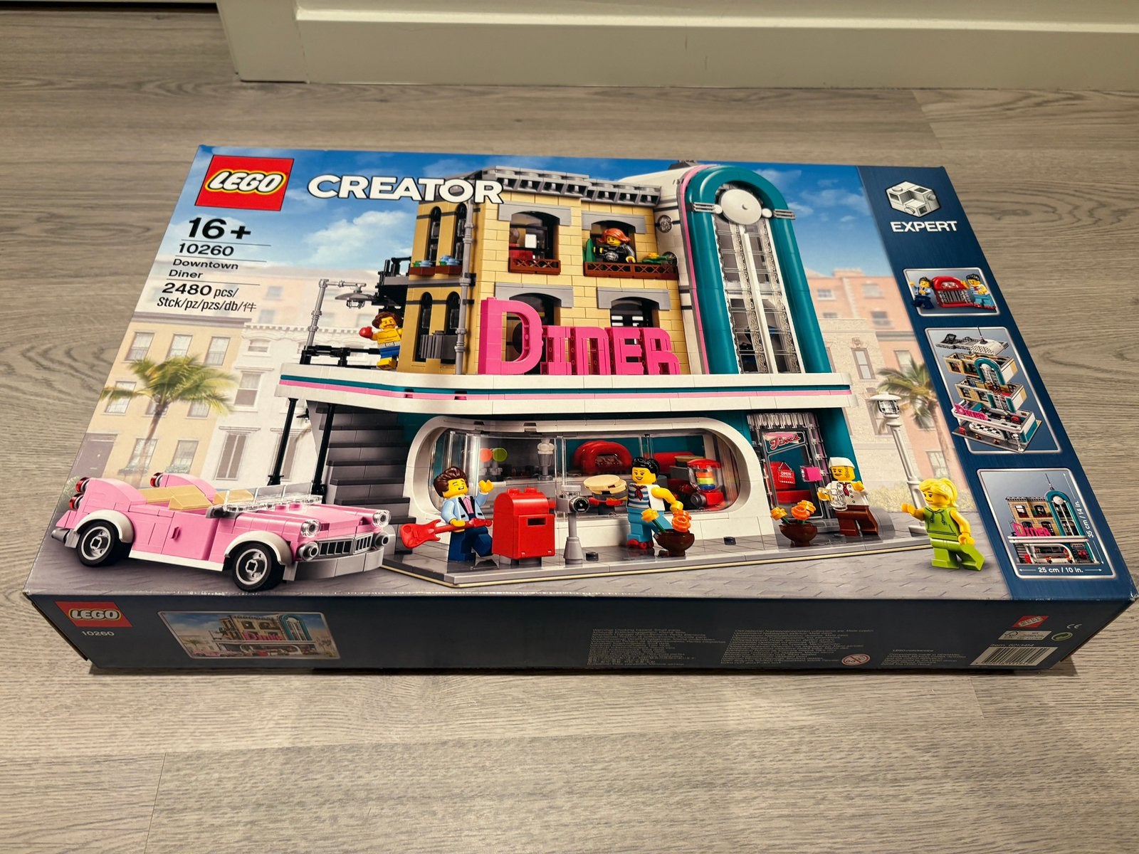 Lego  10260 Diner sealed, Ophalen of Verzenden, Zo goed als nieuw, Lego