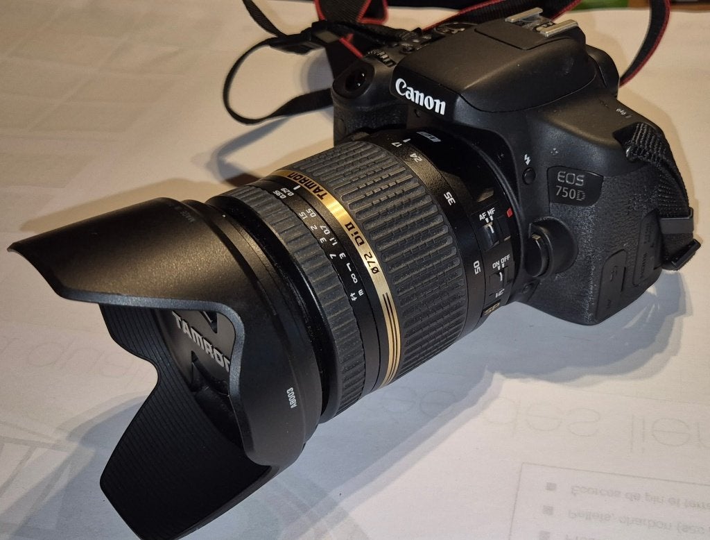 Canon 750D DSLR, Spiegelreflex, Canon, Ophalen of Verzenden, Zo goed als nieuw
