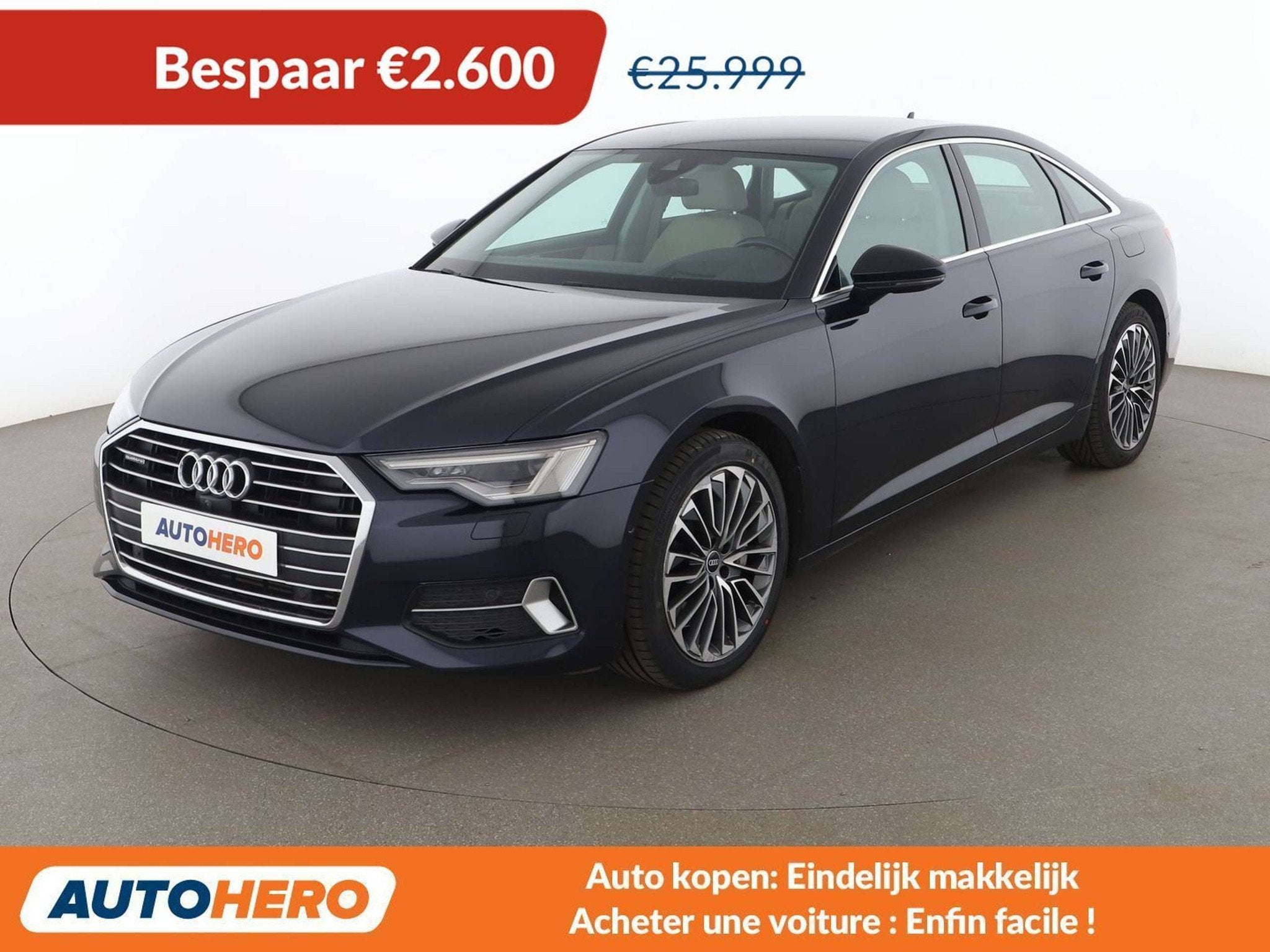 Audi A6 50 TFSIe quattro sport (automatique), 299 ch, Achat, https://public.car-pass.be/vhr/91e055b1-c792-425e-8309-64db338e39a4