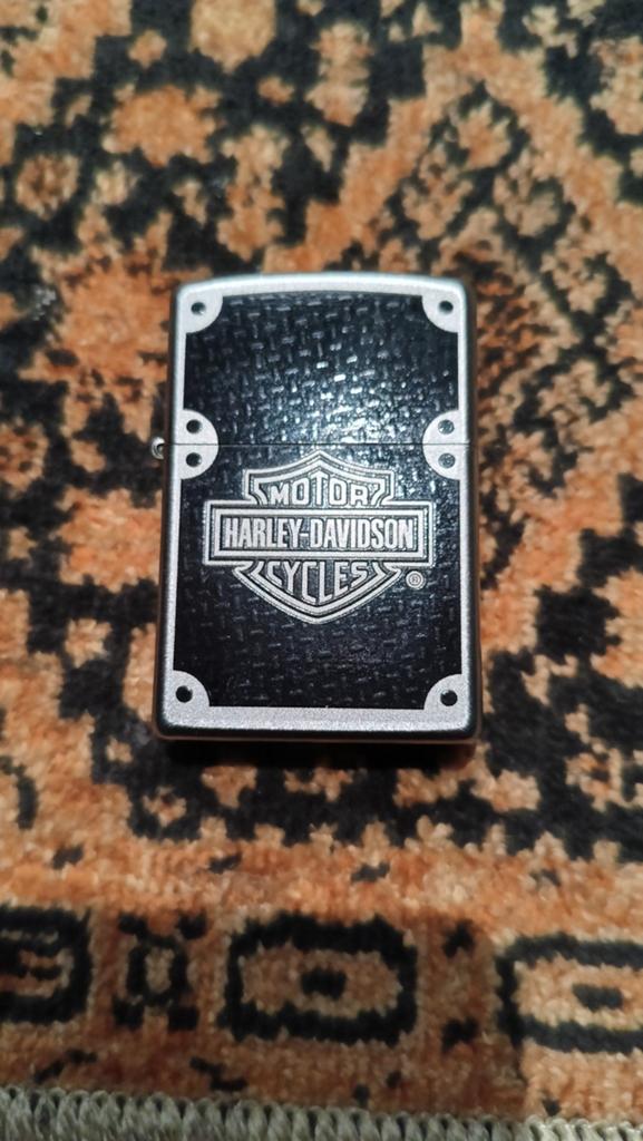 Briquet Zippo Harley Davidson USA avec sac de rangement orig, Collections, Enlèvement ou Envoi, Neuf, Briquet