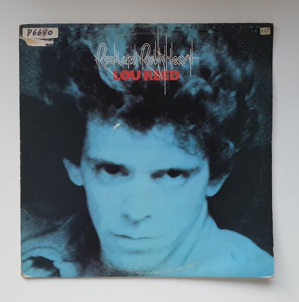 Lou Reed - Rock and Roll Heart, Avec pochette intérieure, Enlèvement ou Envoi, Utilisé, LP